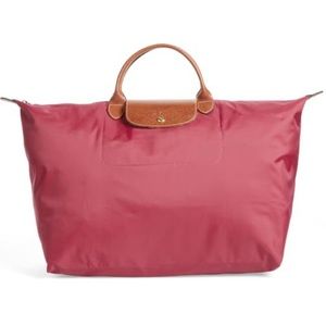 Longchamp le pliage overnighted FIG NWT